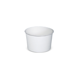 Plain White 2 Scoop 3oz Cup, 1000 per Carton