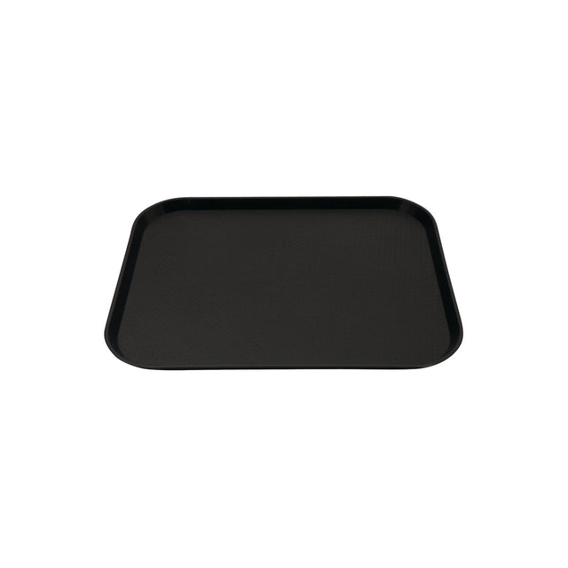 300159 CaterRax Fast Food Tray Black 450x350mm Star Group