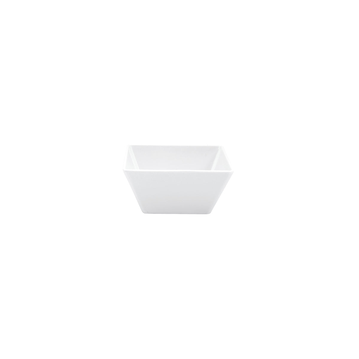 508674 Ryner Square Bowl White Melamine 130x130x70mm Star Group