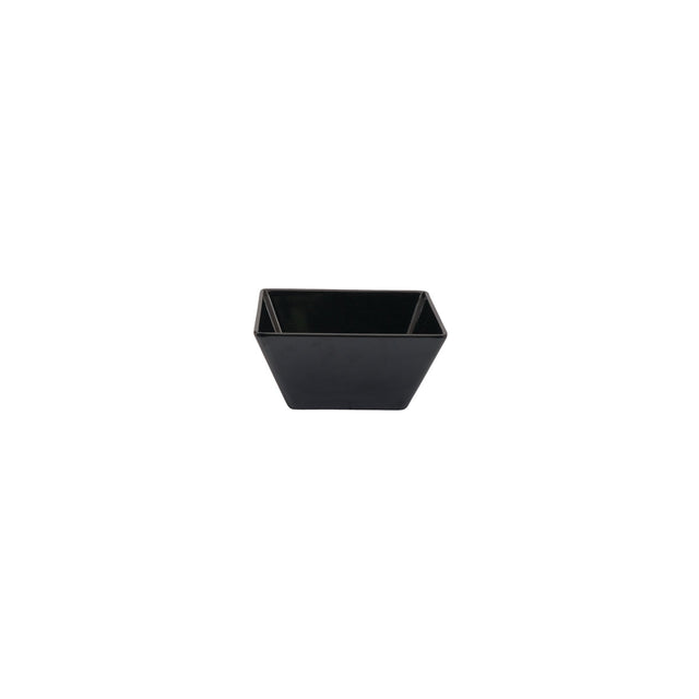 508687 Ryner Square Bowl Black Melamine 180x180x85mm Star Group
