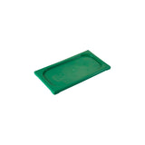 508710 Inox Macel Gastronorm Lid Polypropylene 1/3 Size Green 325x176x20mm Star Group