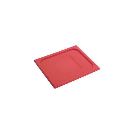 508727 Inox Macel Gastronorm Lid Polypropylene 1/2 Size Red 325x265x20mm Star Group