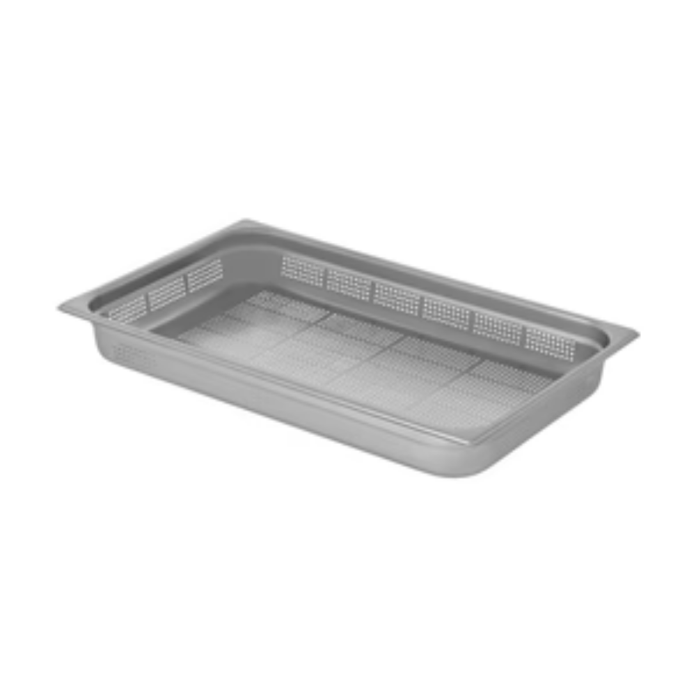 Chef Inox Gastronorm Pan Perforated 1/1 Size 530x325x65mm / 8.8Lt
