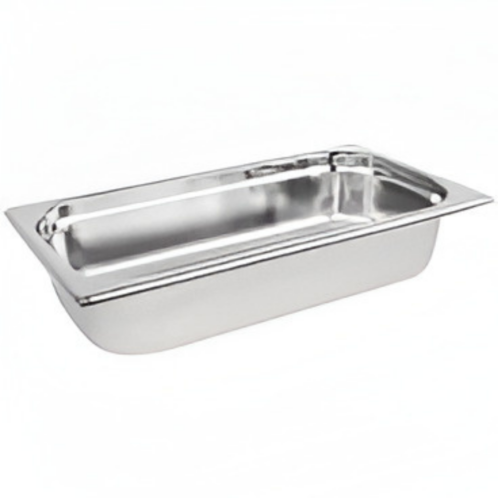 Chef Inox Gastronorm Pan 1/3 Size Stainless Steel 325x180x65mm / 2.4Lt, 1 Unit