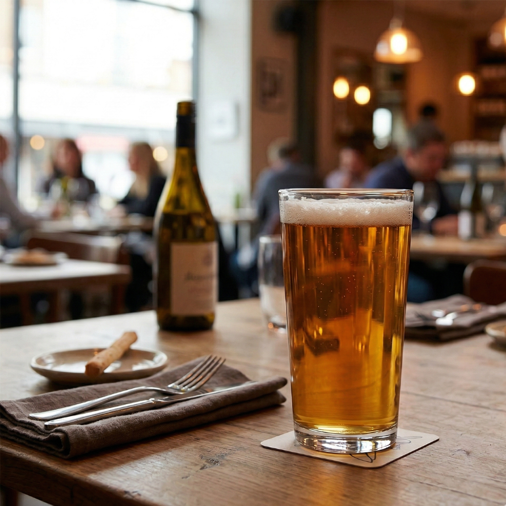 Crown Glassware Oxford Beer Glass 425ml (W&M Approved) - 24 units