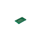 508799 Inox Macel Gastronorm Lid Polypropylene 1/9 Size Green 176x108x20mm Star Group