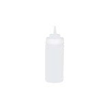 508821 Chef Inox Squeeze Bottle Wide Mouth Clear 480ml Star Group
