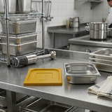 Inox Macel 1/6 Gastronorm Lid  Polypropylene 176x162x20mm