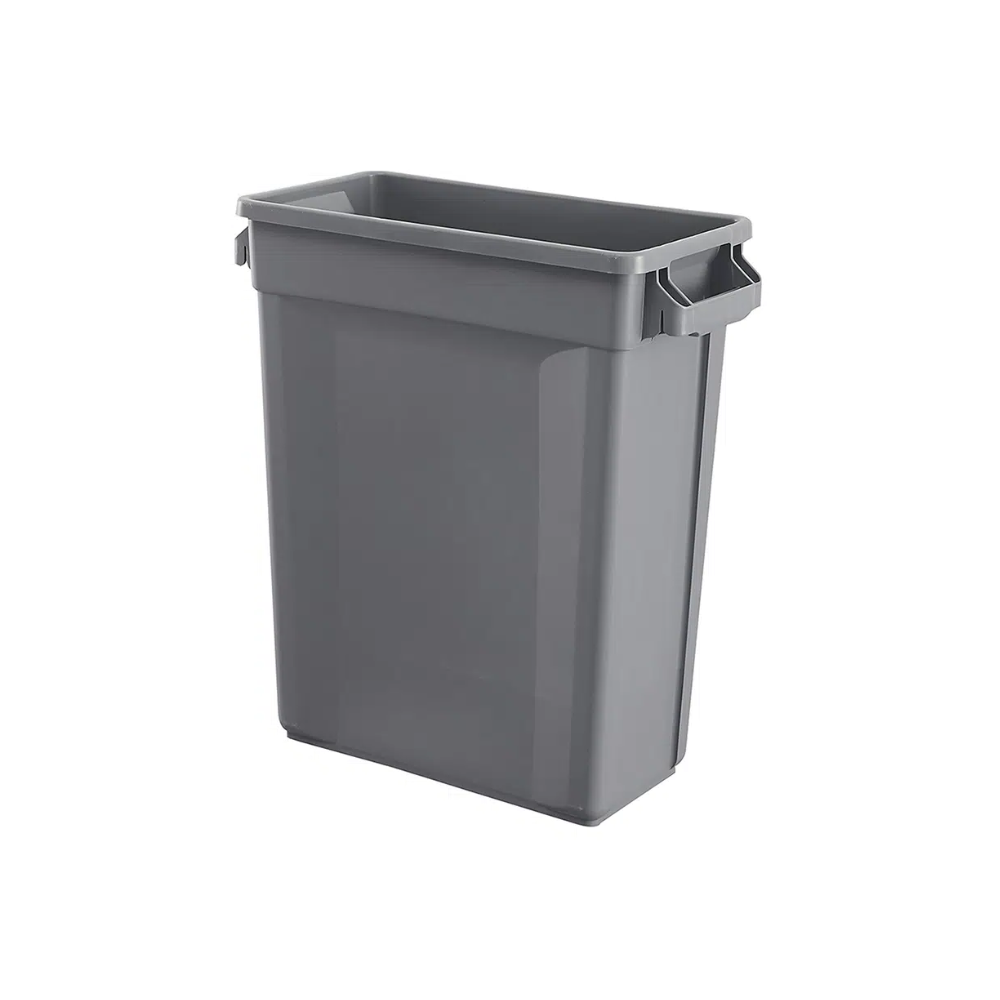 TRUST® Slim 60L Commercial Bin Grey