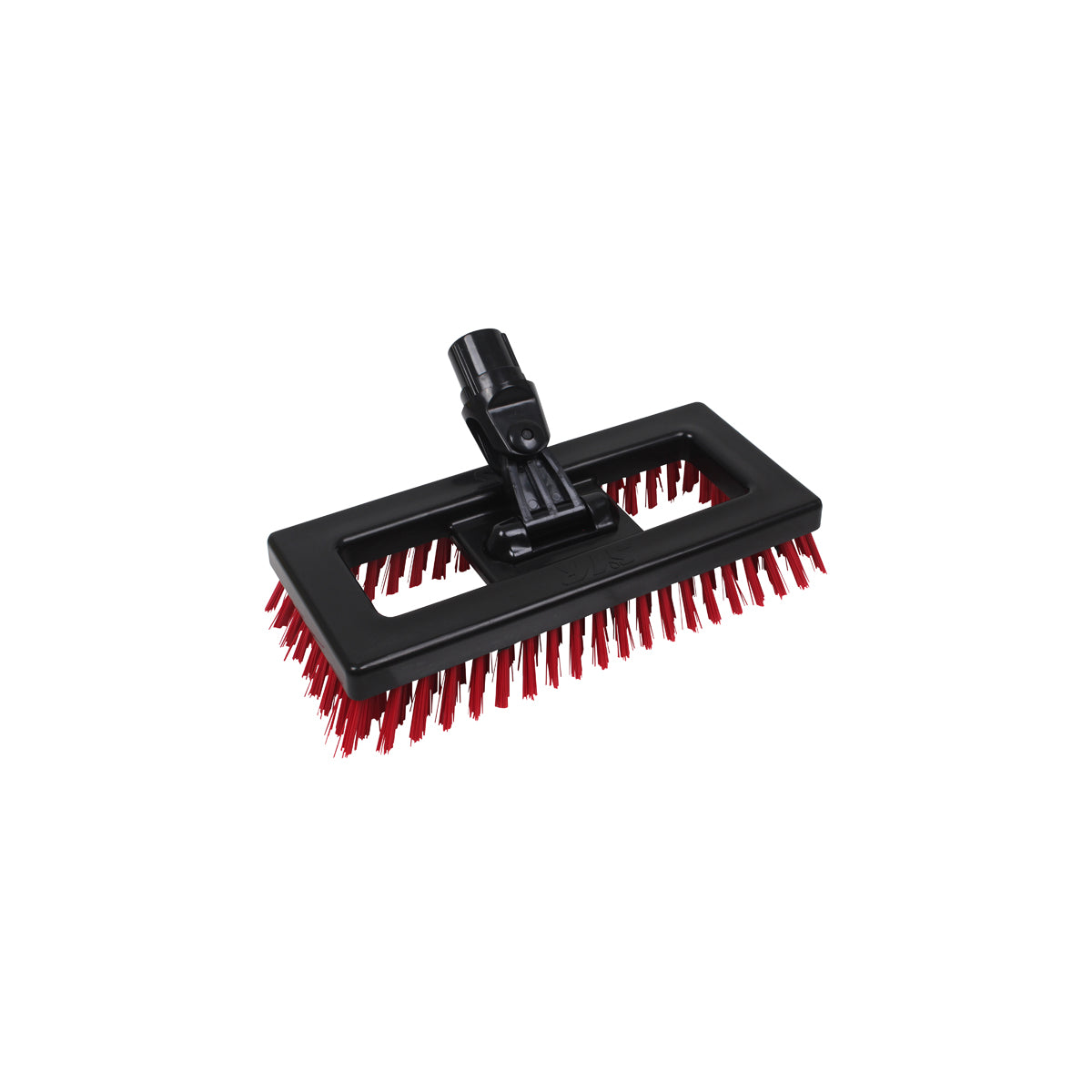508863 SYR Deck Scrub Brush Stiff Nylon Bristles Red 225mm Star Group