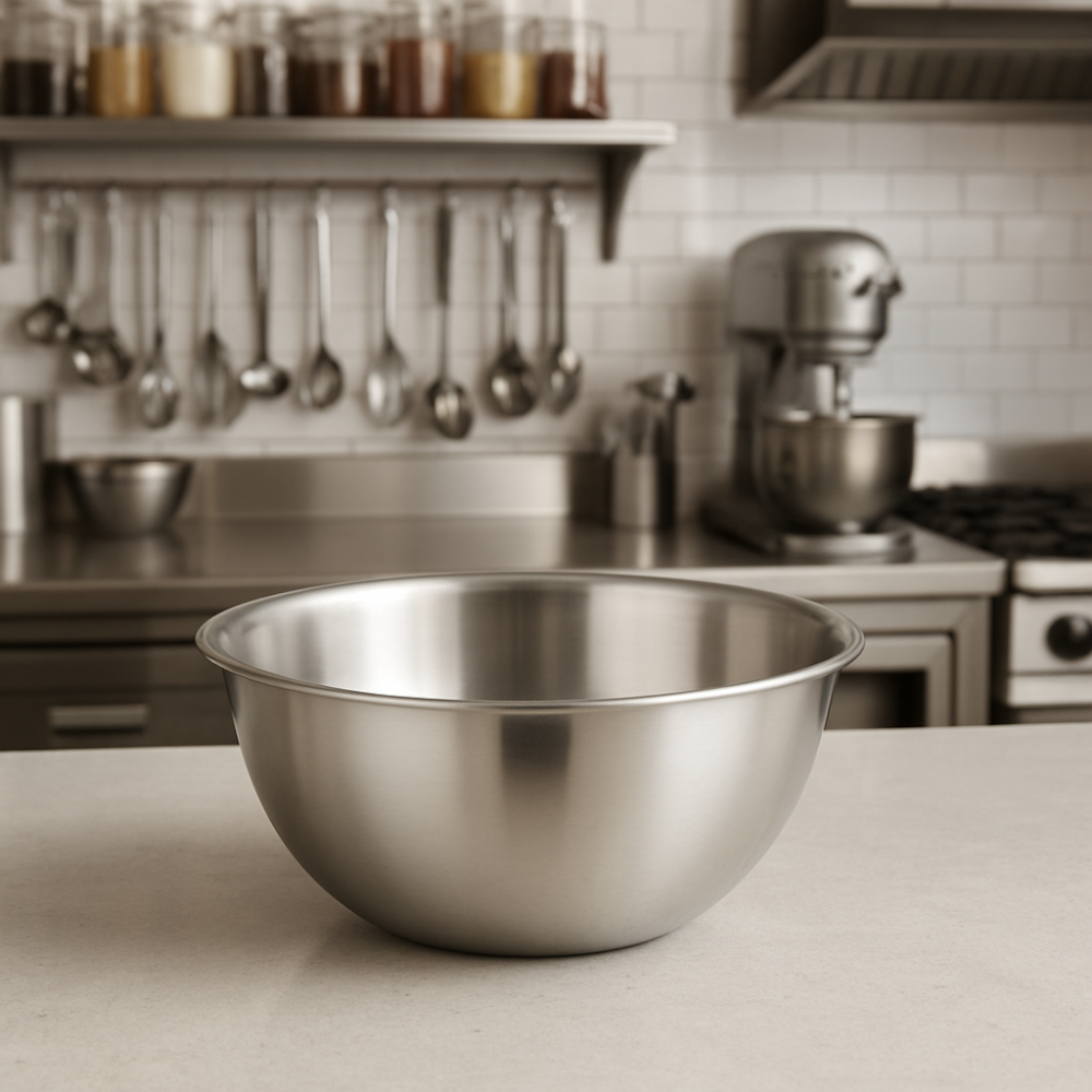 Deluxe Mixing Bowl Stainless Steel 230mm, 1 Unit