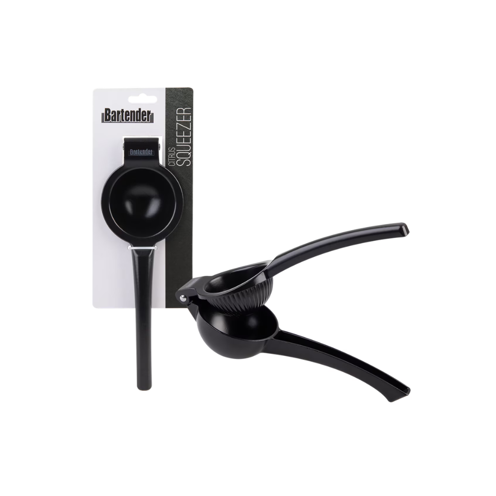 Heavy-duty Bartender Citrus Squeezer Matte Black