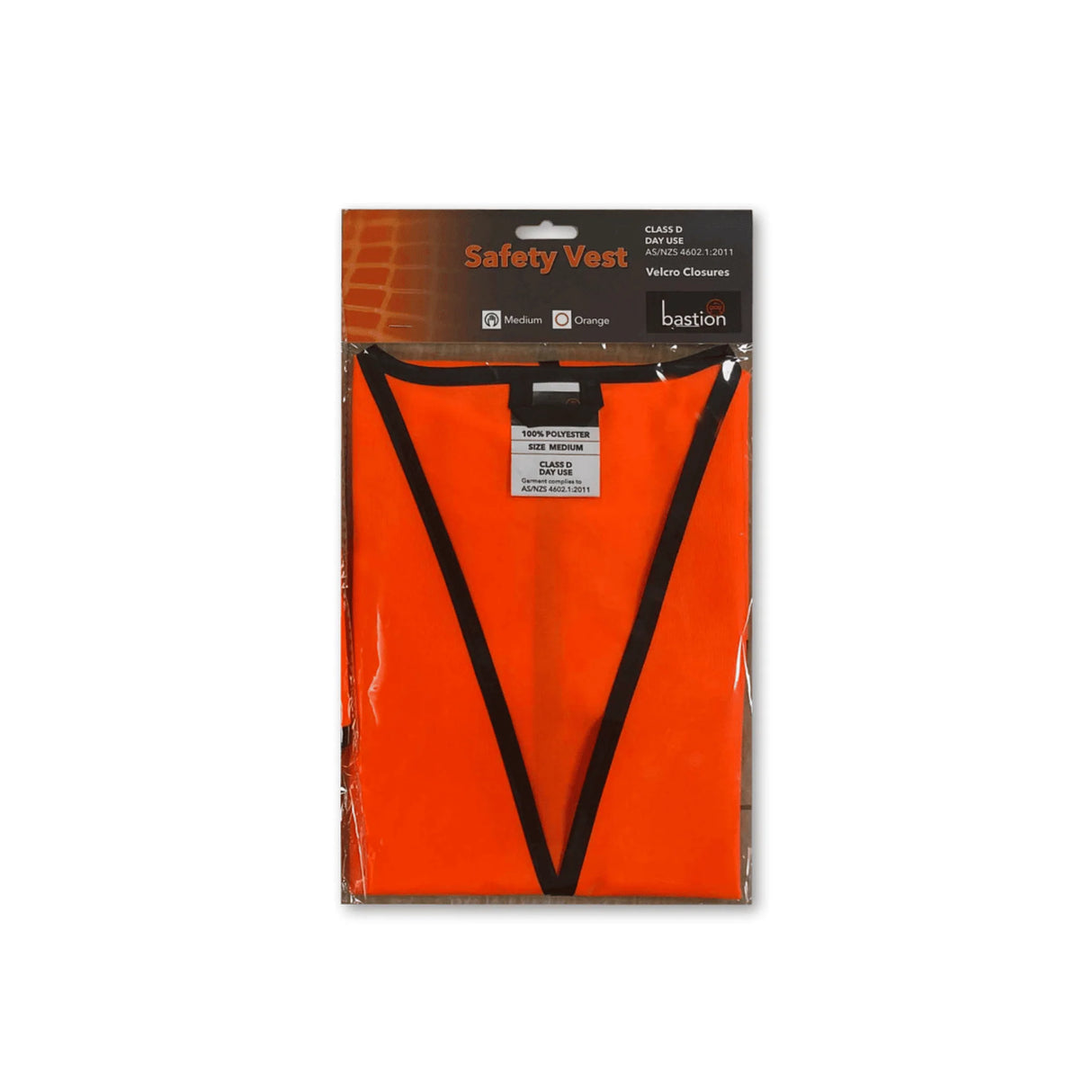 XL Hi Vis Vest Safety Large - Orange