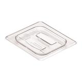 Cambro 1/6 Size Food Pan Cover Flat Polycarbonate Clear 162x176mm, 1 Unit