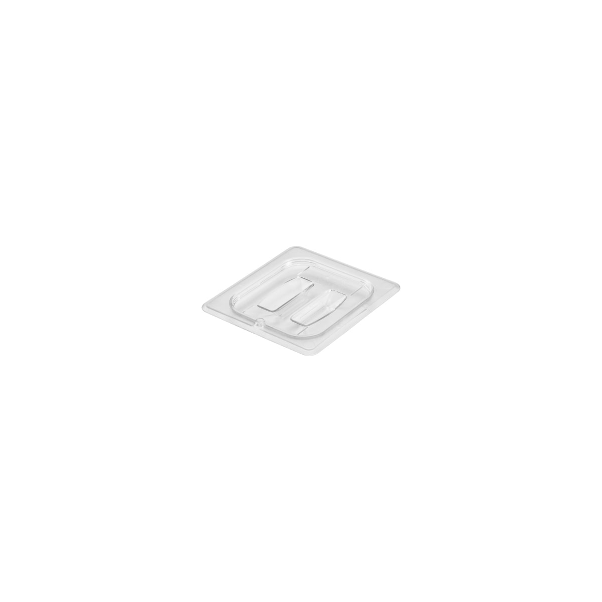 532044 Cambro 1/6 Size Food Pan Cover Flat Polycarbonate Clear 162x176mm Star Group