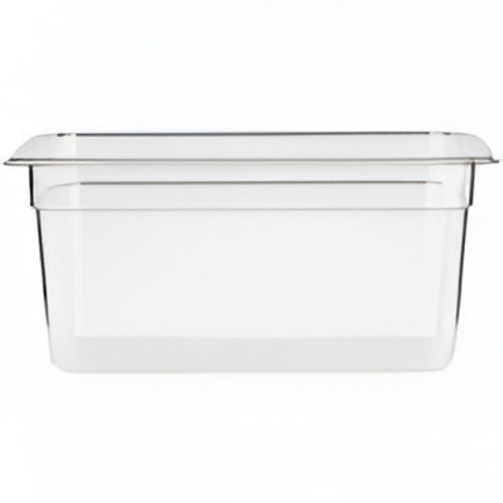 Cambro 1/2 Size Food Pan Polycarbonate Clear 265x325x150mm / 8.9Lt, 1 Unit