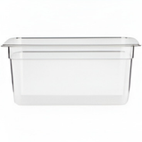 Cambro 1/2 Size Food Pan Polycarbonate Clear 265x325x150mm / 8.9Lt, 1 Unit