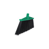 532115 SYR Angle Head Lobby Brush Broom Nylon Bristles Green 300mm Star Group