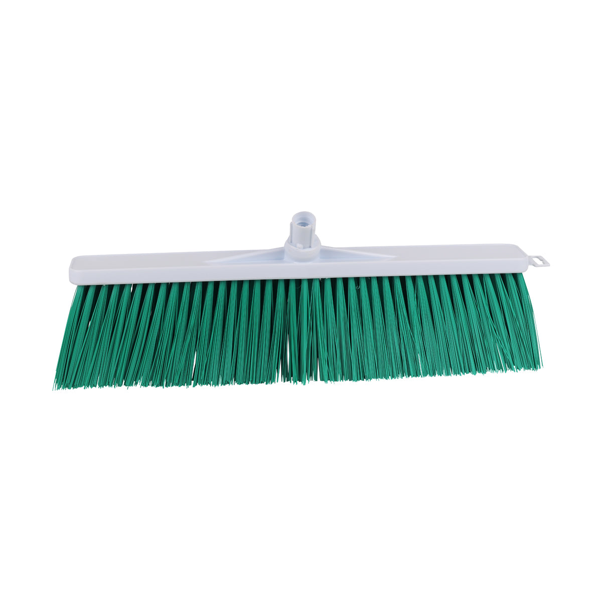 532125 SYR Yard Broom Stiff Nylon Bristles Green 500mm Star Group