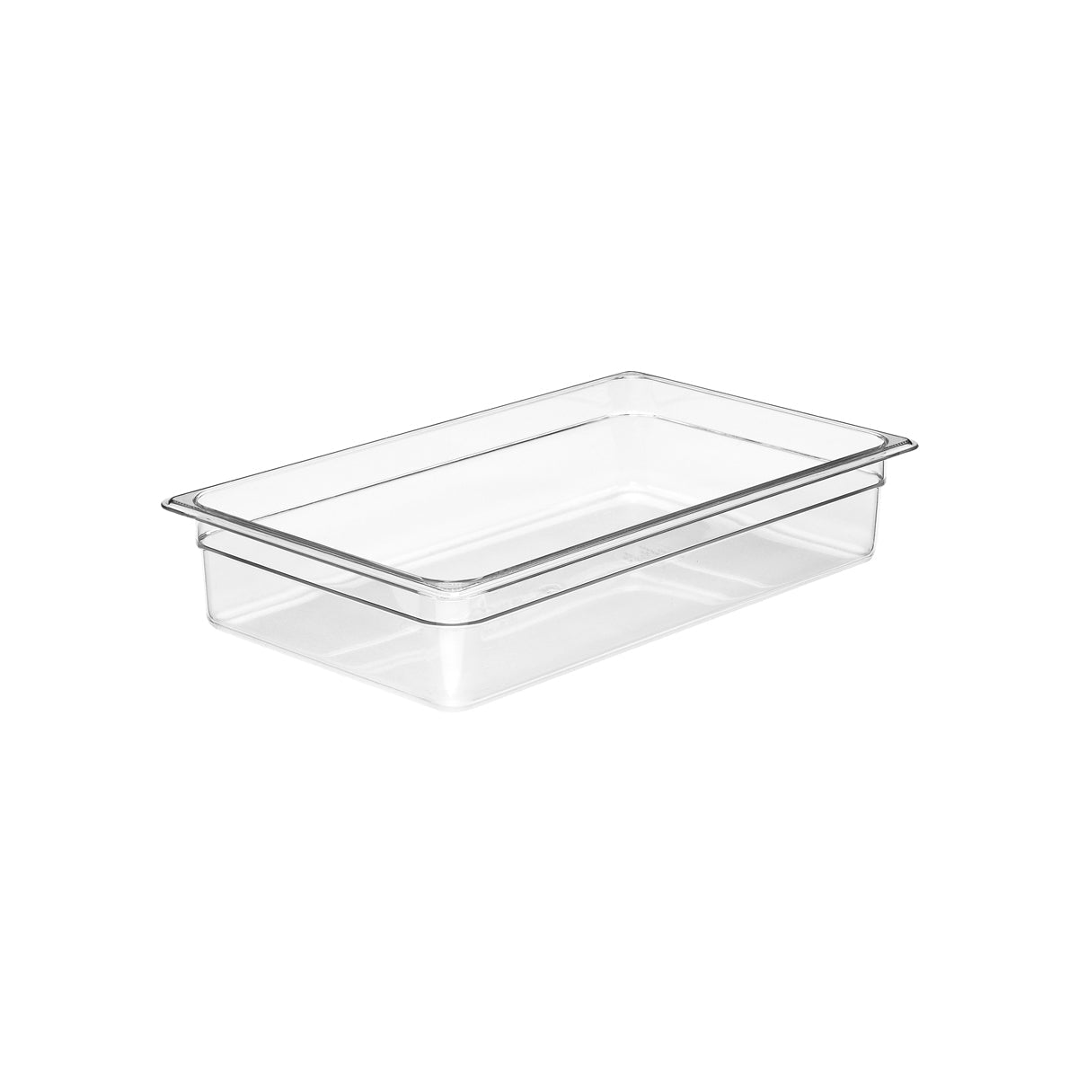 532187 Cambro 1/2 Size Food Pan Polycarbonate Clear 325x530x100mm / 13Lt Star Group