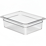 Cambro 1/2 Size Food Pan Polycarbonate Clear 325x530x100mm / 5.9Lt, 1 Unit