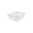 532192 Cambro 1/2 Size Food Pan Polycarbonate Clear 325x530x100mm / 5.9Lt Star Group