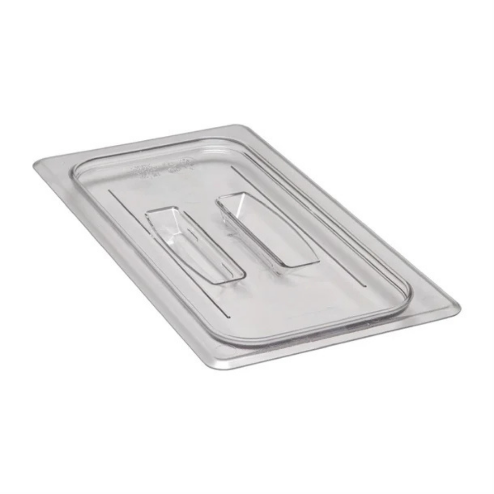 Cambro 1/3 Size Food Pan Cover With Handle Polycarbonate Clear 176x325mm, 1 Unit