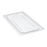 Cambro 1/3 Size Food Pan Cover Flat Polycarbonate Clear 176x325mm, 1 Unit