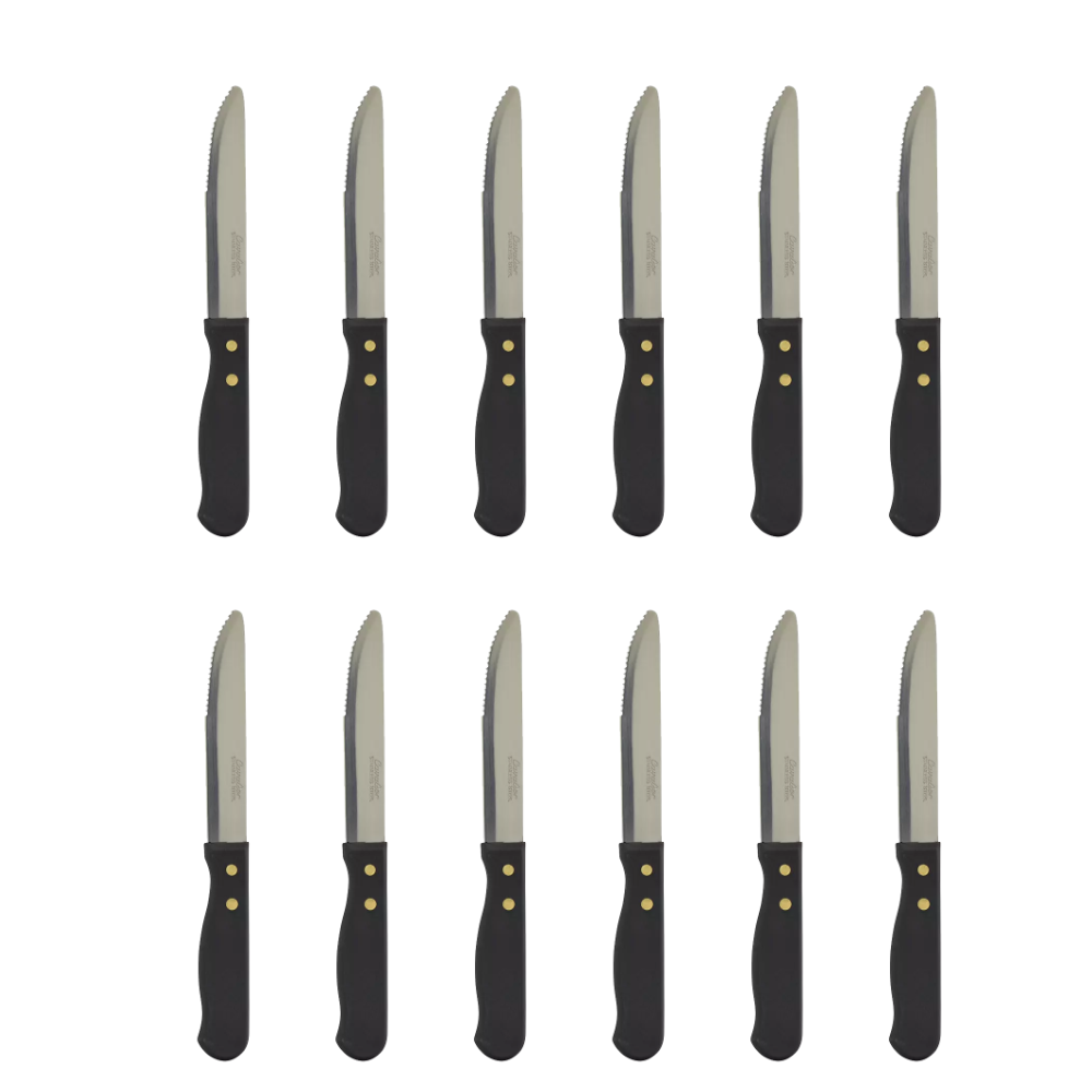 Steak Knife Slim with Round Tip 253mm - 12/Pack