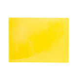 Polyethylene Cutting Board Yellow GN 1/1 - 325x530x20mm HACCP