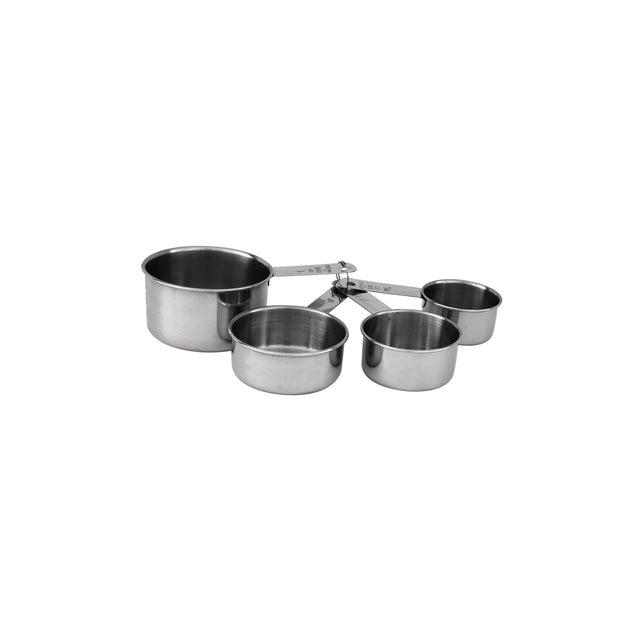 608042 Measuring Cup Set 4pc Stainless Steel Star Group
