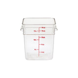 608049 Cambro CamSquare Storage Container Polycarbonate Clear 256x310x320mm / 17.2Lt Star Group