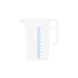 Stackable Measuring Jug Polypropylene with Graduated Markings 0.5Lt, 1 Unit