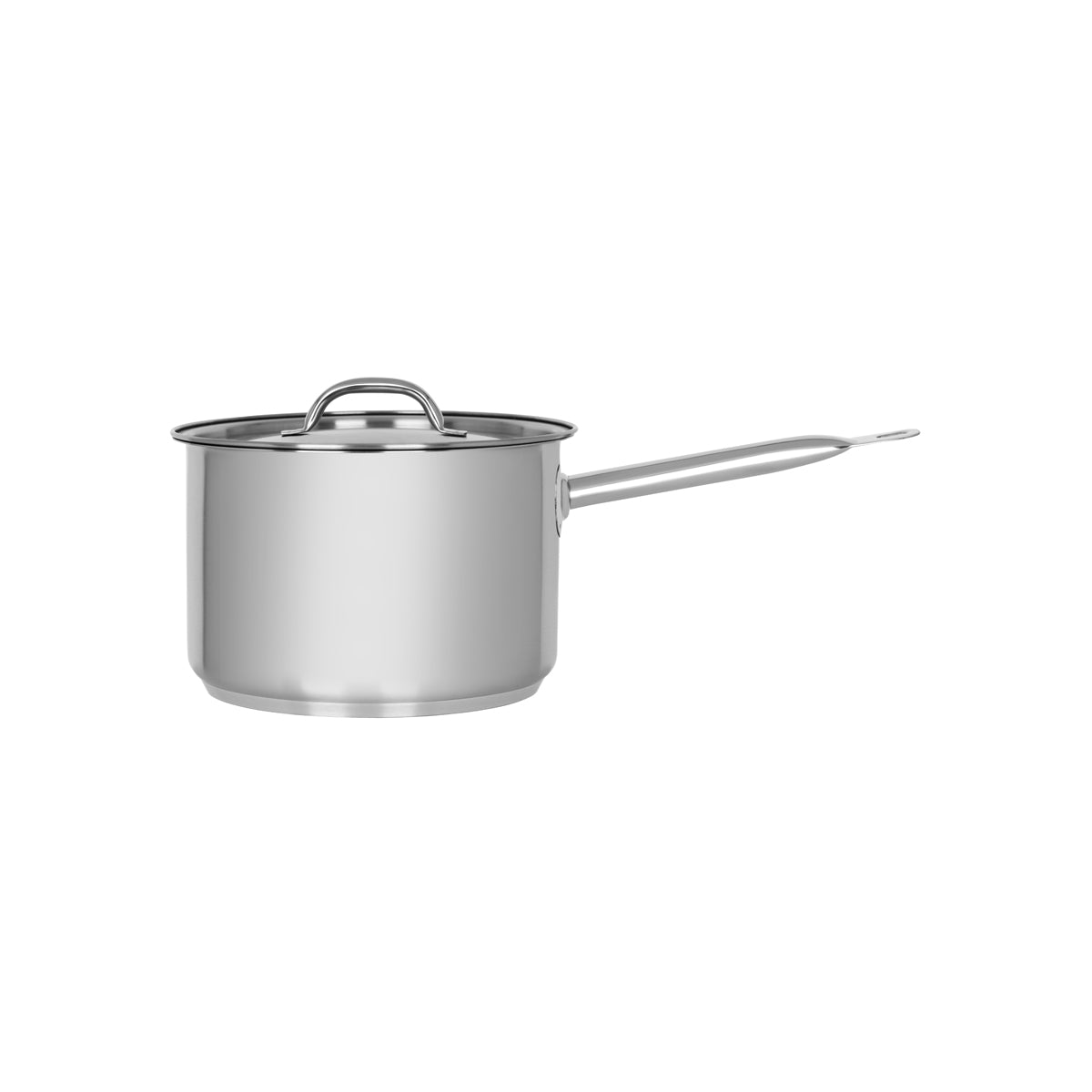 608065 Chef Inox Elite Saucepan with Lid 200x130mm / 4.0Lt  Star Group