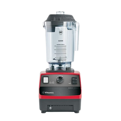 Vitamix blender on a white background