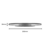 Cake Stand Plate Stainless Steel 330x30mm