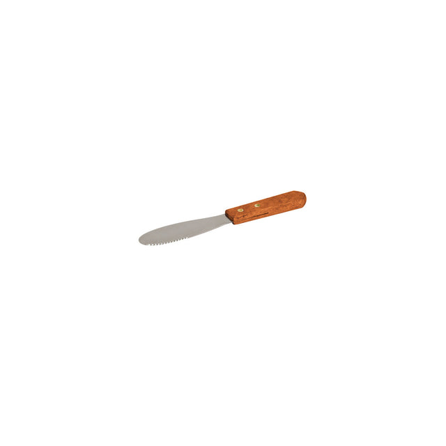 608148 Butter Spreader Wood Handle 200mm Star Group