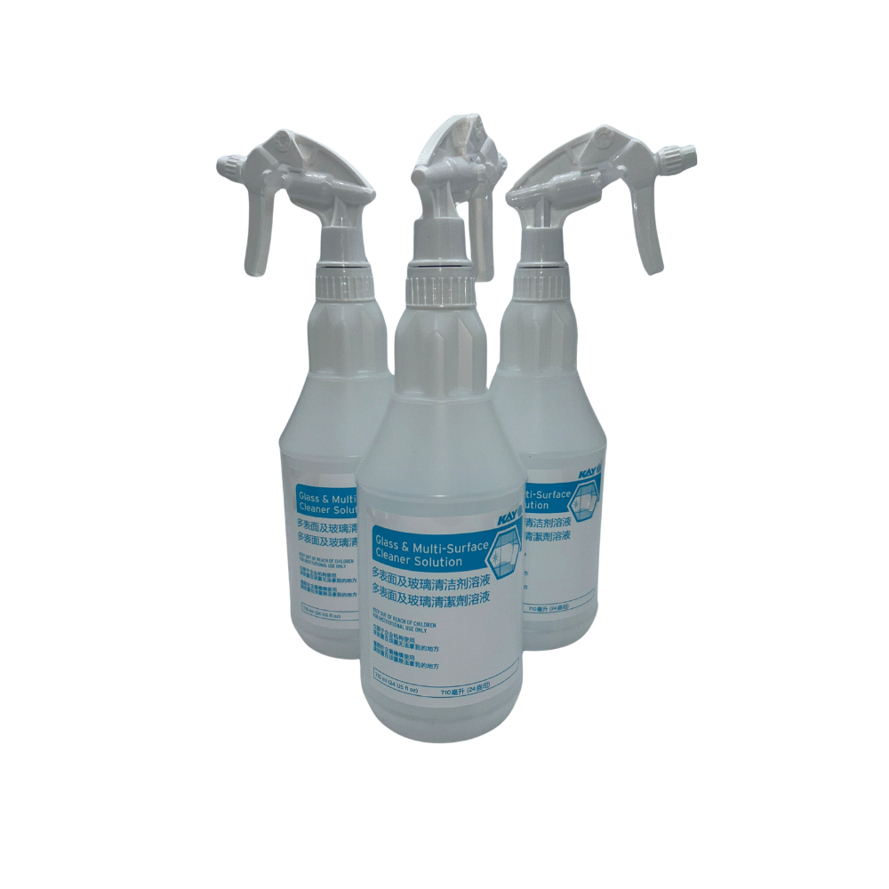 Glass & Multi-Surface Cleaner Spray Bottle 3-Pack - 608217 Star Group Australia - Commercial hospitality and QSR supplies