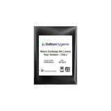 709431HJ Dalton Hygiene Garbage Bin Liner Star Seal Black 120Lt Star Group