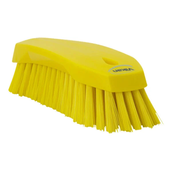 190mm Vikan Hand Scrubber Hard Bristles