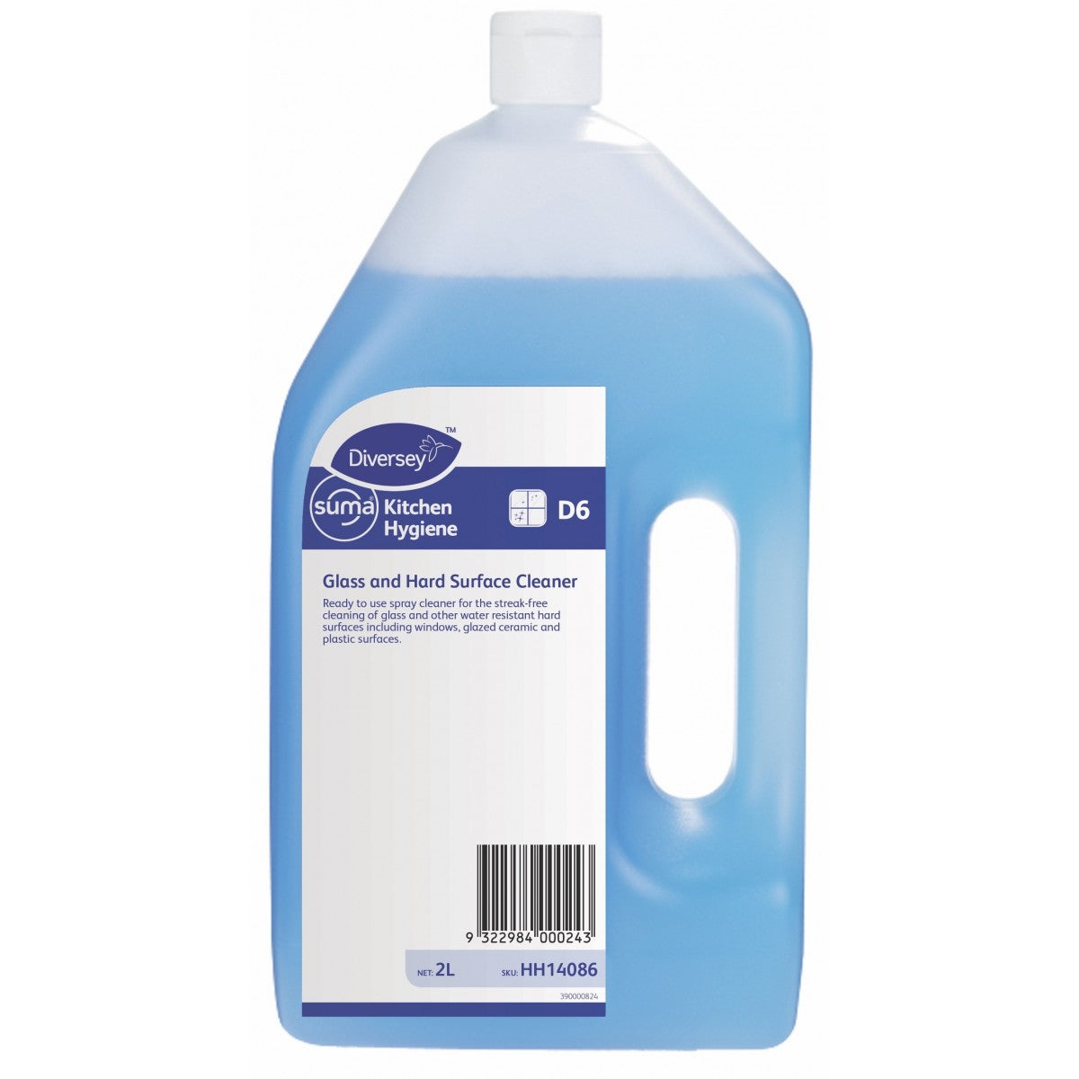Kitchen Hygiene D6 Glass & Hard Surface Cleaner