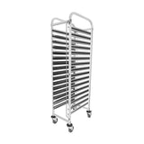 780203 Chef Inox Gastronorm Trolley Stainless Steel 550x350x1735mm Star Group