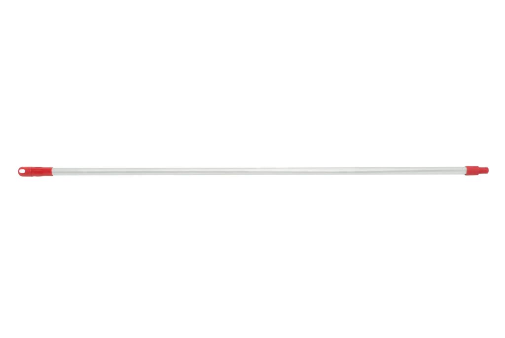 1.5m Red Broom/Mop Aluminium Handle