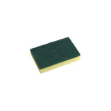 Dalton Hygiene Sponge Scourer Yellow / Green 150x100x30mm - 15/Pack