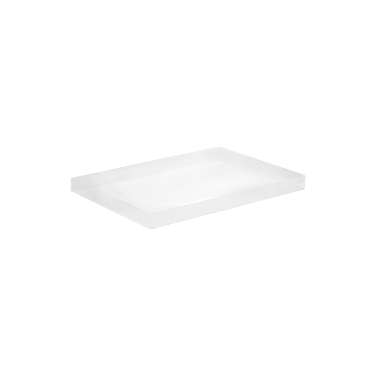 781221 Premium Catering Tray Lid Medium RPET 360x255x30mm Star Group