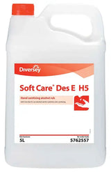 Diversey 5L Soft Care DesE H5 Hand Sanitiser Liquid - 2/Pack