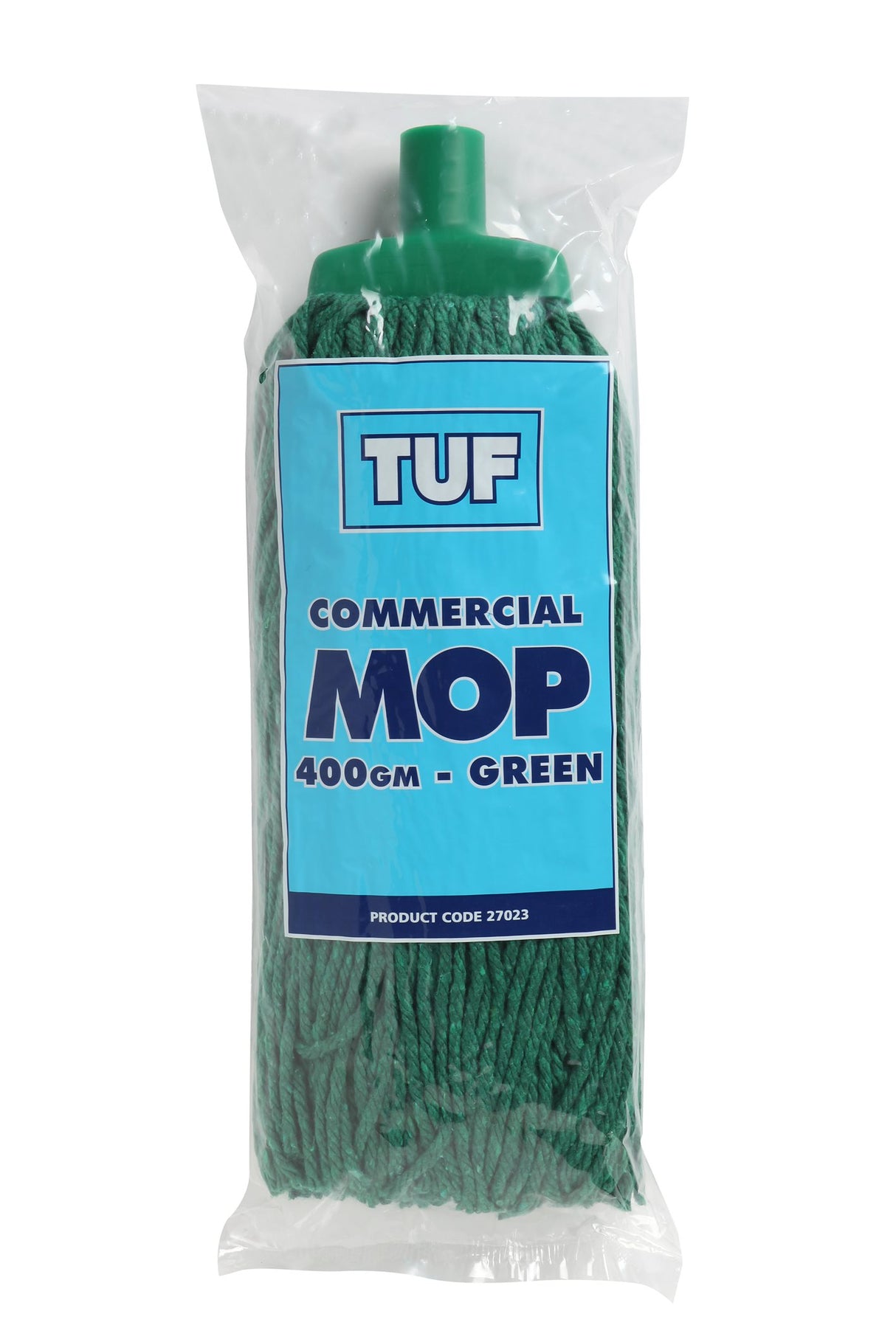 Tuf Commercial Mop Head Green 400gm