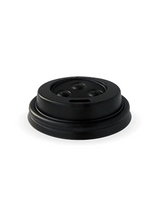 4oz Hot Sipper Lid Black 64.5mm [0.3mm (+/-)] - 1000 units