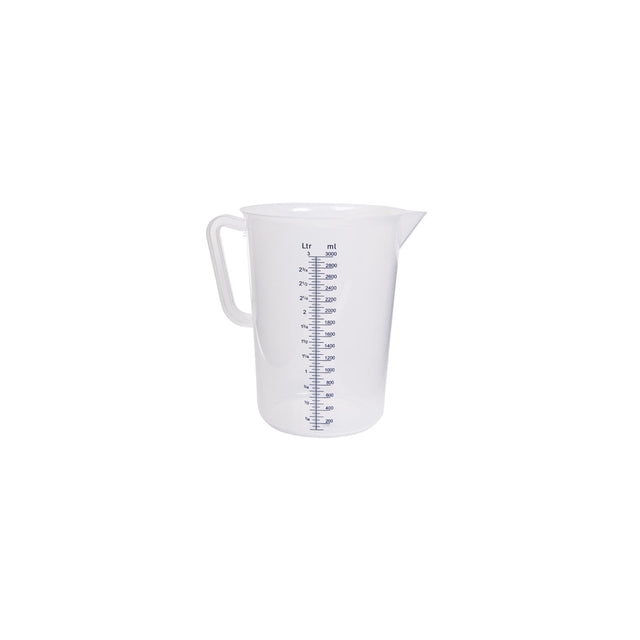 790010 Measuring Jug Polypropylene with Graduated Markings 3Lt Star Group