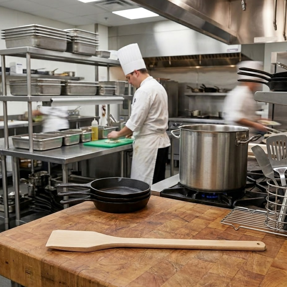 Chef Inox Paddle Beechwood 600mm
